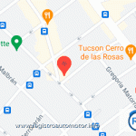 Mapa Registro Automotor 14 Córdoba Capital