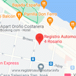 Mapa Registro Automotor 4 Rosario Santa Fe