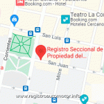 Mapa Registro Automotor 8 Rosario Santa Fe