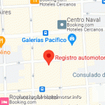 Mapa Registro Automotor 47 Capital Federal CABA