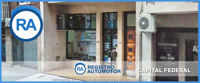 Registro Automotor 39 Capital Federal Argentina