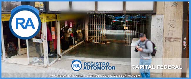 Registro Automotor 50 Capital Federal Argentina