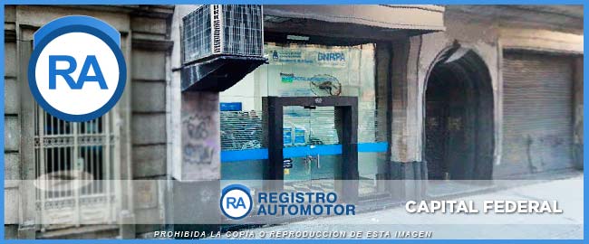 Registro Automotor 65 Capital Federal Argentina