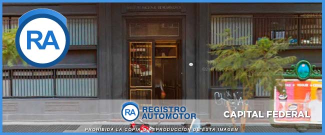 Registro Automotor 75 Capital Federal Argentina