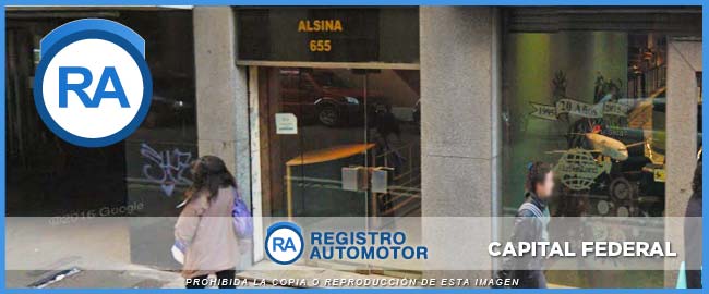 Registro Automotor 86 Capital Federal Argentina