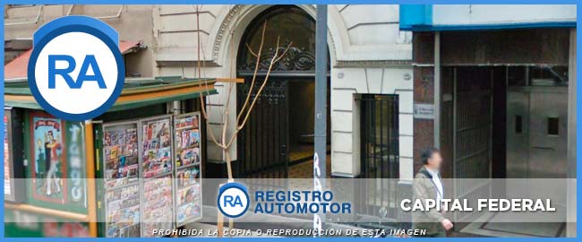 Registro Automotor 92 Capital Federal Argentina