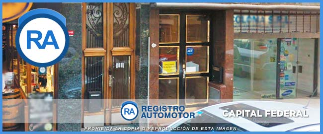 Registro Automotor 95 Capital Federal Argentina