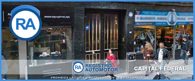 Registro Automotor 96 Capital Federal Argentina