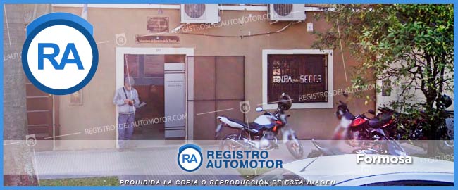 Registro Automotor 3 Formosa Argentina