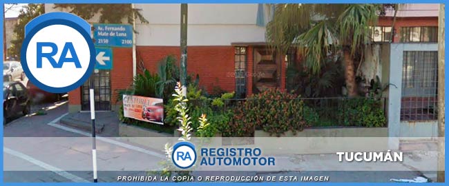 Registro Automotor B Tucumán Motovehículos