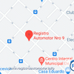 Mapa Registro Automotor 9 La Plata