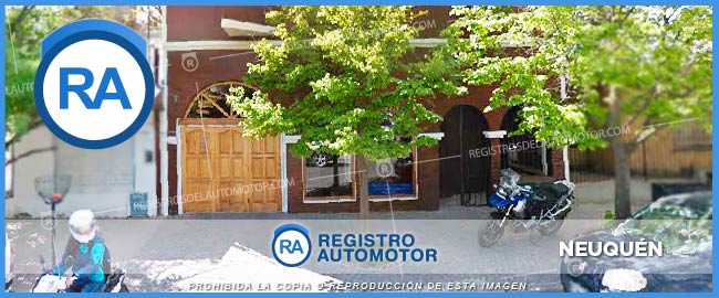 Foto de fachada Registro Automotor 2 Neuquén DNRPA