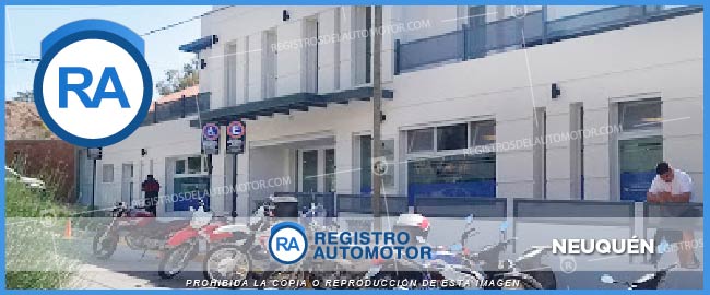 Foto de fachada Registro Automotor 3 Neuquén DNRPA