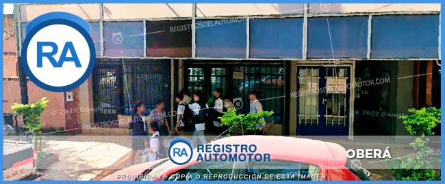 Foto de fachada Registro Automotor B Oberá Misiones DNRPA